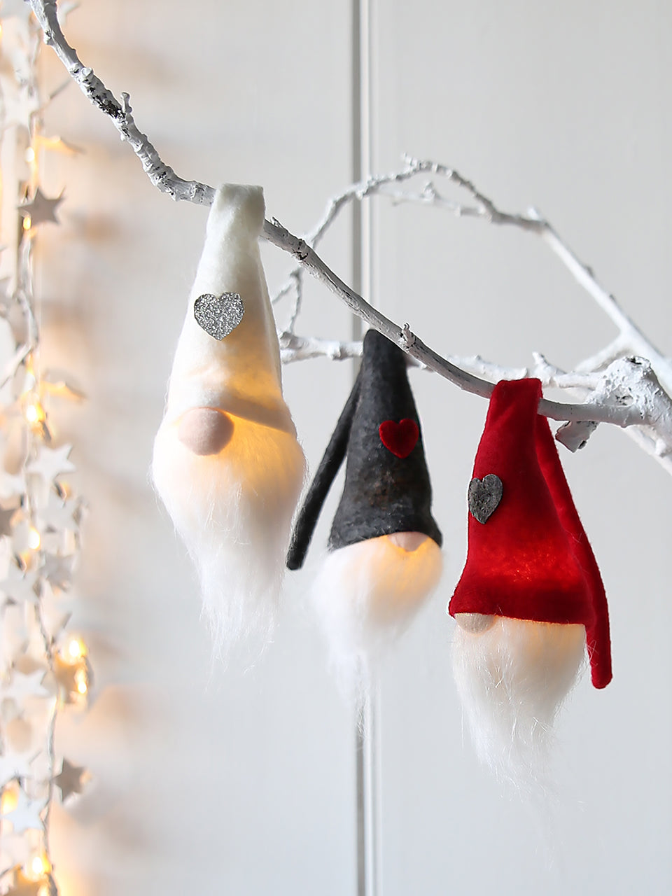 Illuminated Little Santa Decoration