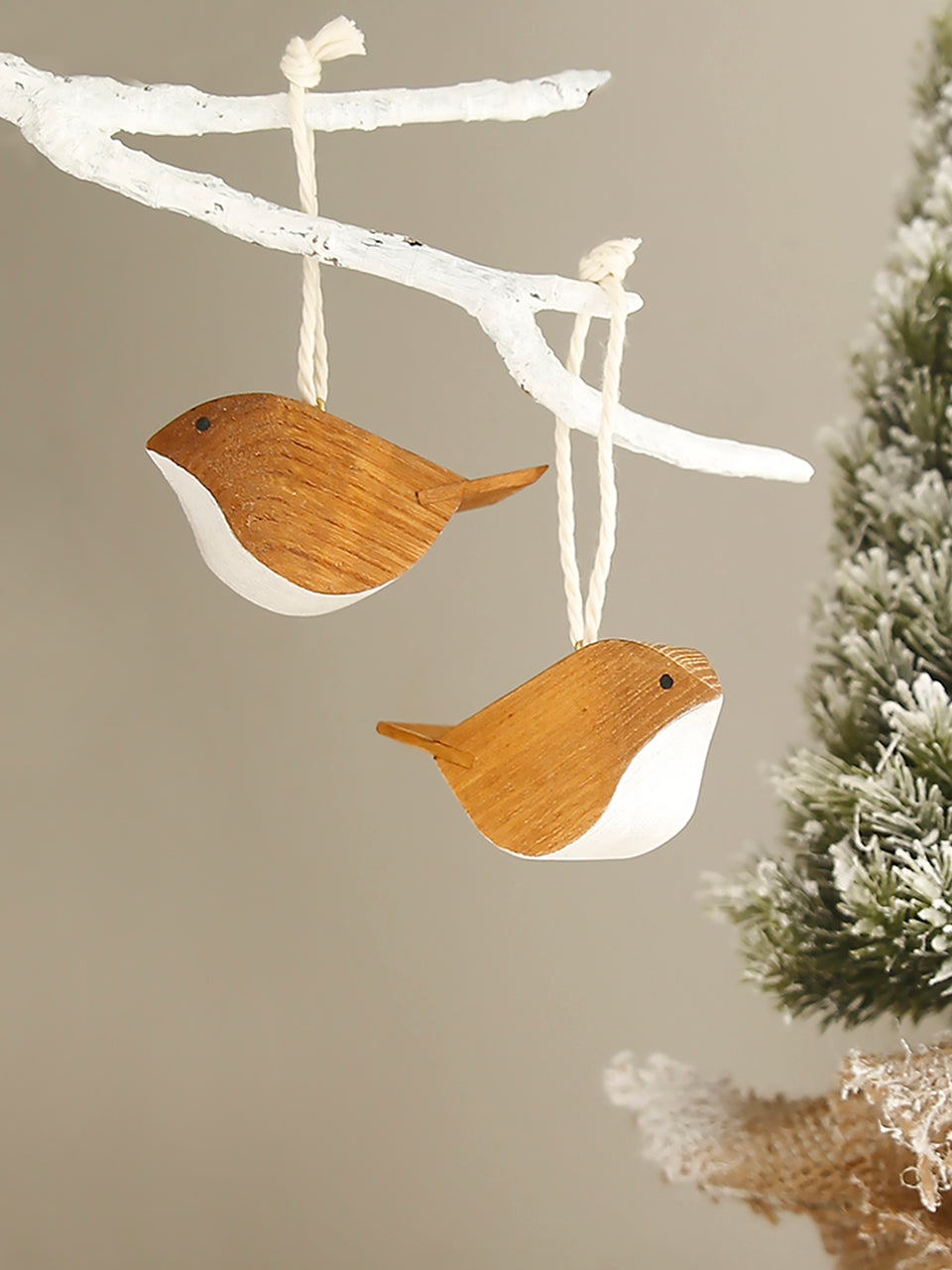 Wooden Bird Decoration
